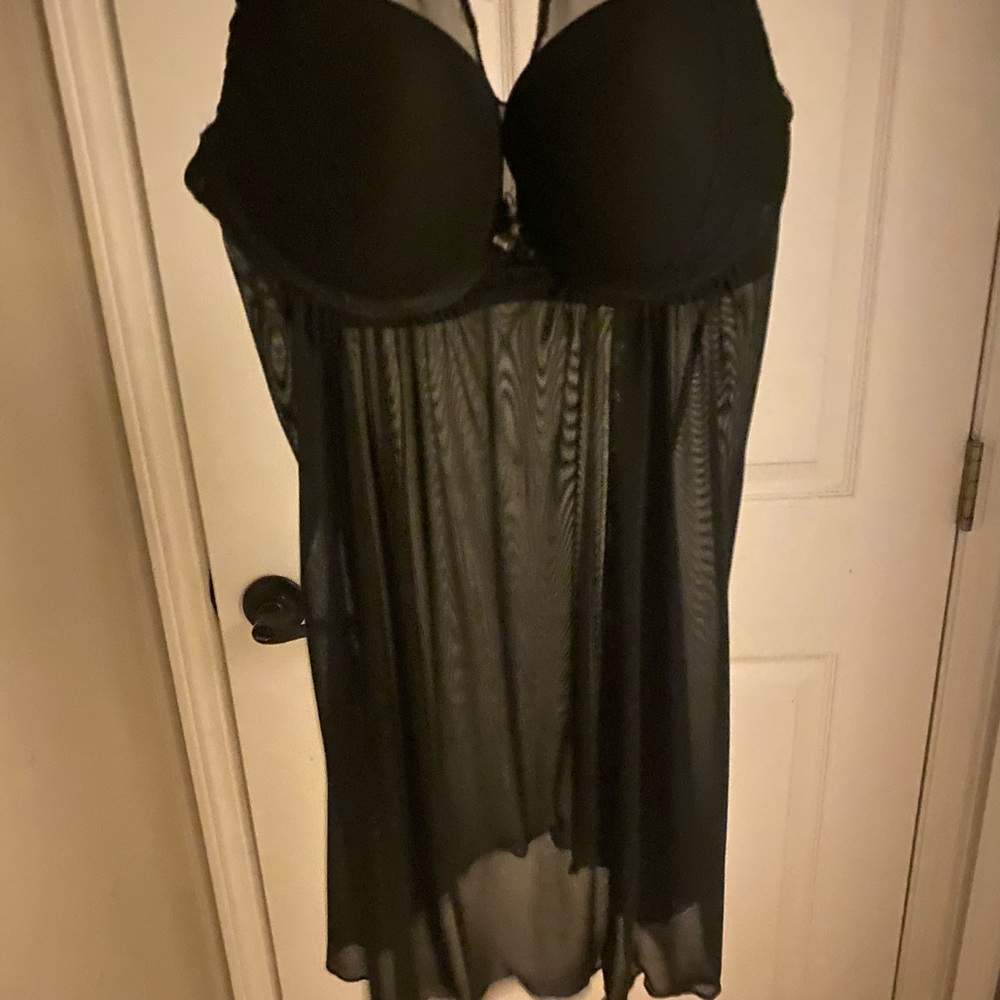 NEW Black lingerie Teddy
